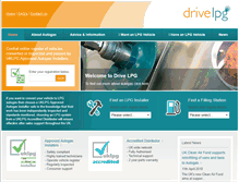 Tablet Screenshot of drivelpg.co.uk